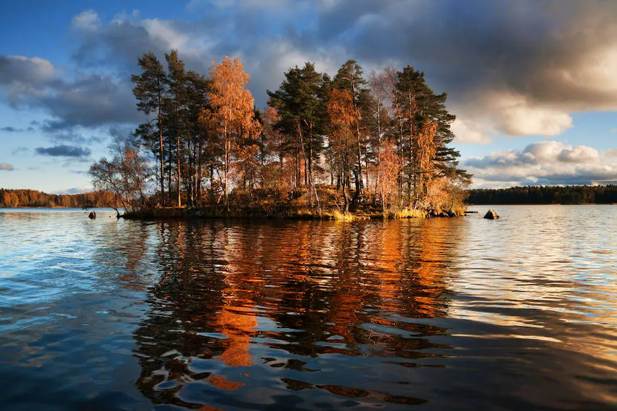 Río Vuoksi, al sudeste de Finlandia.
