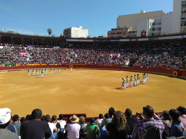 La plaza de toros de Castellón se llena en los concursos de recortes. 