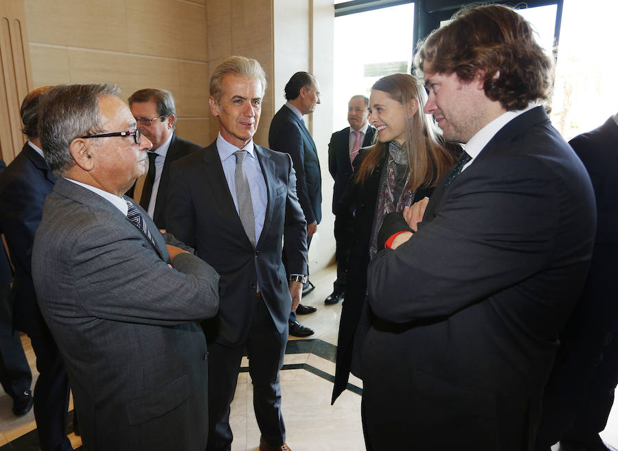 Fotos de los empresarios en el Foro de LAS PROVINCIAS