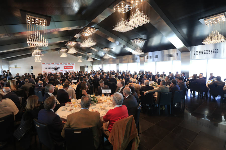 Fotos de los empresarios en el Foro de LAS PROVINCIAS