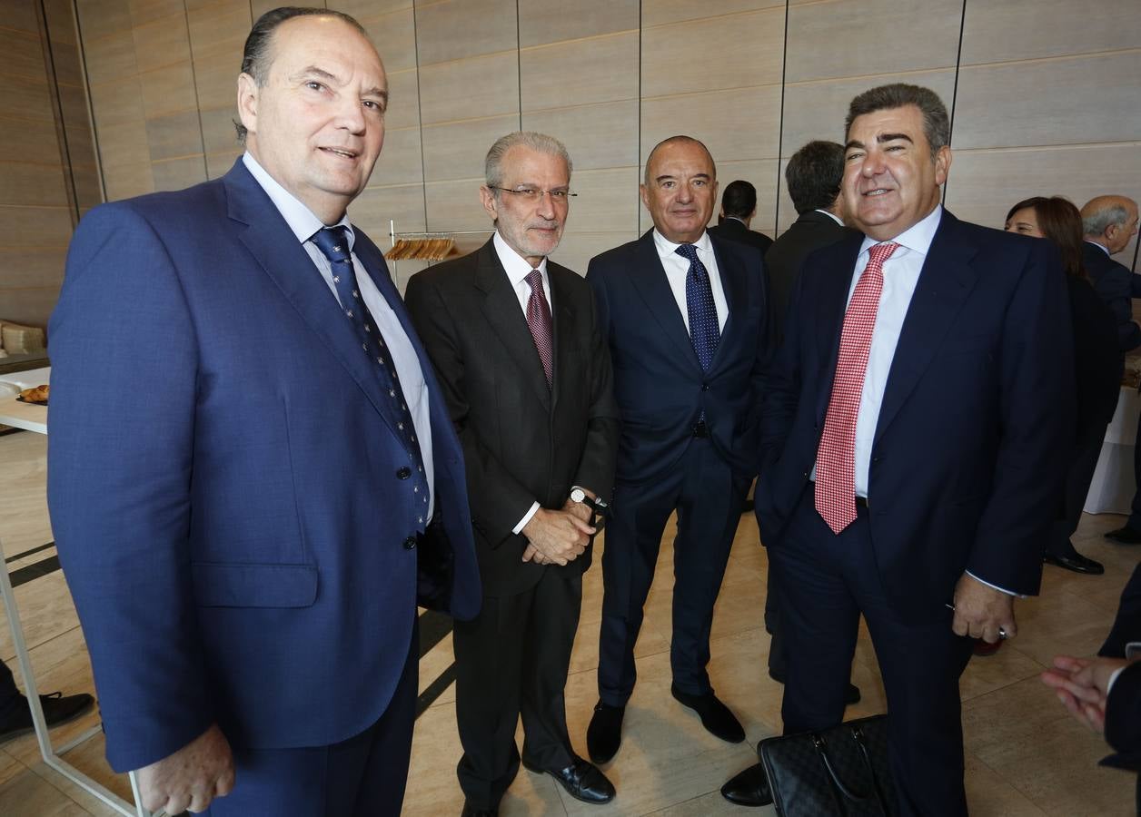 José Vicente Morata, Esteban Morcillo, Carlos Pascual y Carlos Bertomeu.