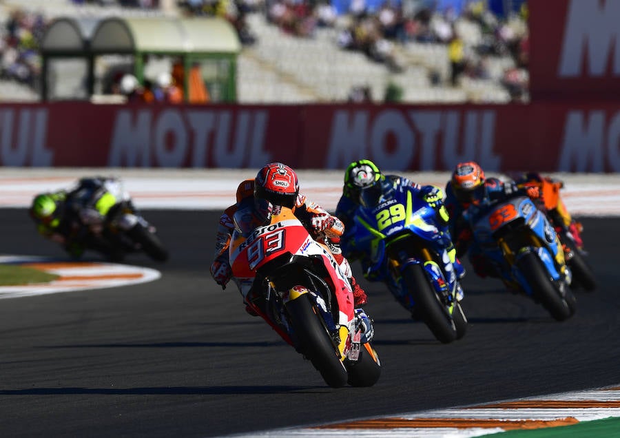 Fotos de la sesión del sábado del Gran Premio de Motociclismo de la Comunitat Valenciana