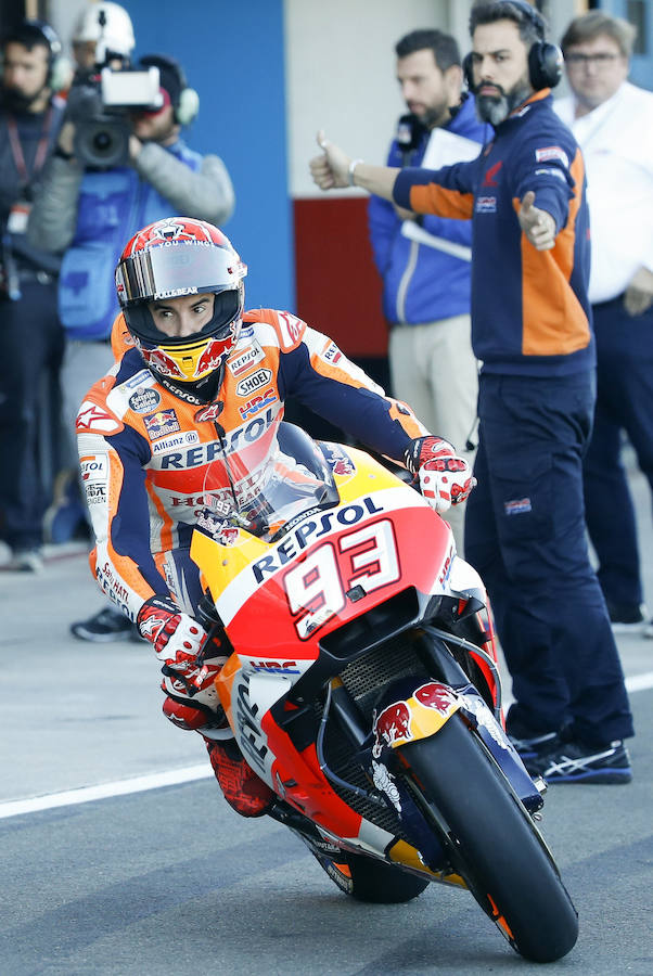 Fotos de la sesión del sábado del Gran Premio de Motociclismo de la Comunitat Valenciana