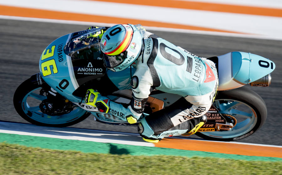 El piloto español de Moto3 Joan Mir.