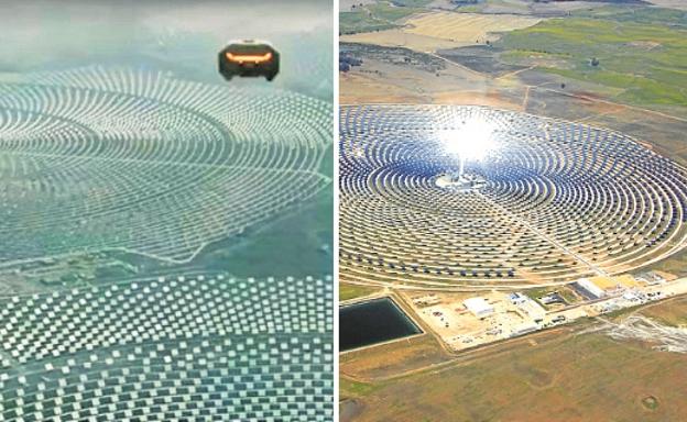 Las plantas de energía solar de California son clones de la estación Gemasolar de Sevilla.