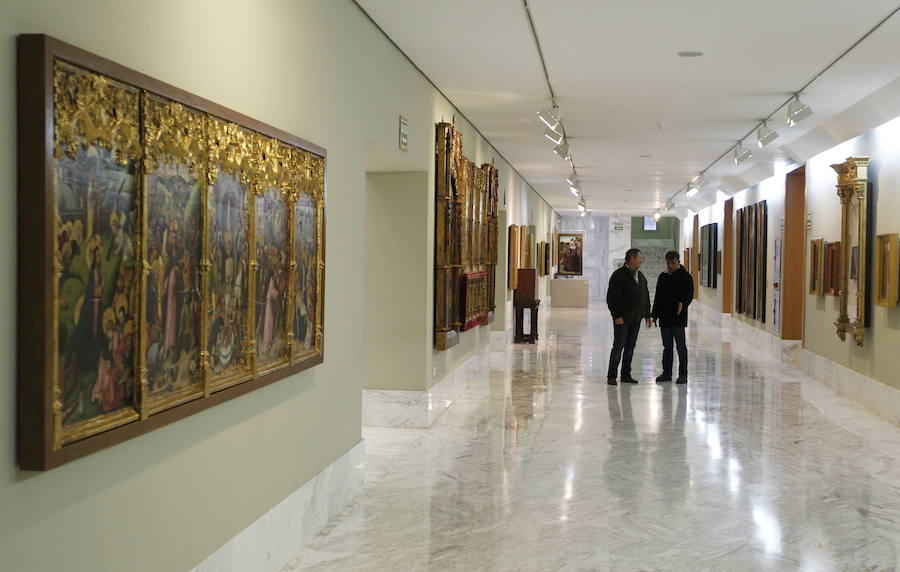 Interior del Museo de Bellas Artes San Pío V.