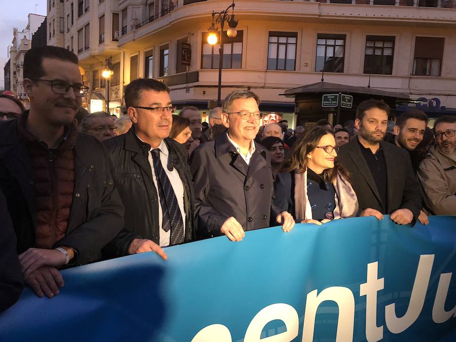 Fotos de la manifestación en Valencia por una financiación justa