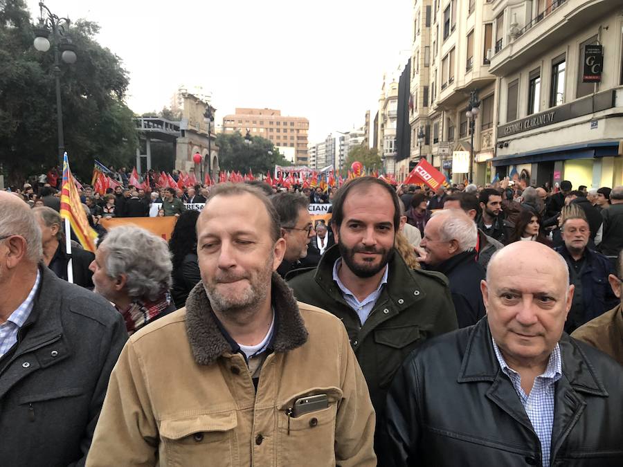 Fotos de la manifestación en Valencia por una financiación justa