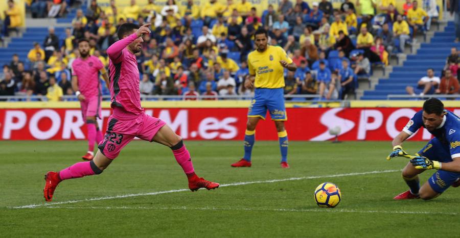 Estas son las mejores imágenes del partido de la duodécima jornada de La Liga en Gran Canaria