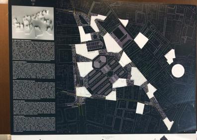 Imagen secundaria 1 - Tres propuestas para la urbanización de la Plaza de Brujas