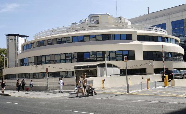 Instalaciones del Instituto Valenciano de Oncología (IVO) en en barrio de Campanar.