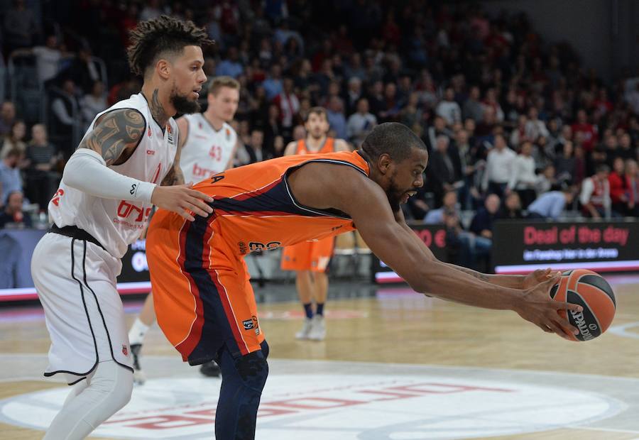 Estas son las imágenes que deja el choque de la novena jornada de Euroliga en el Brose Arena