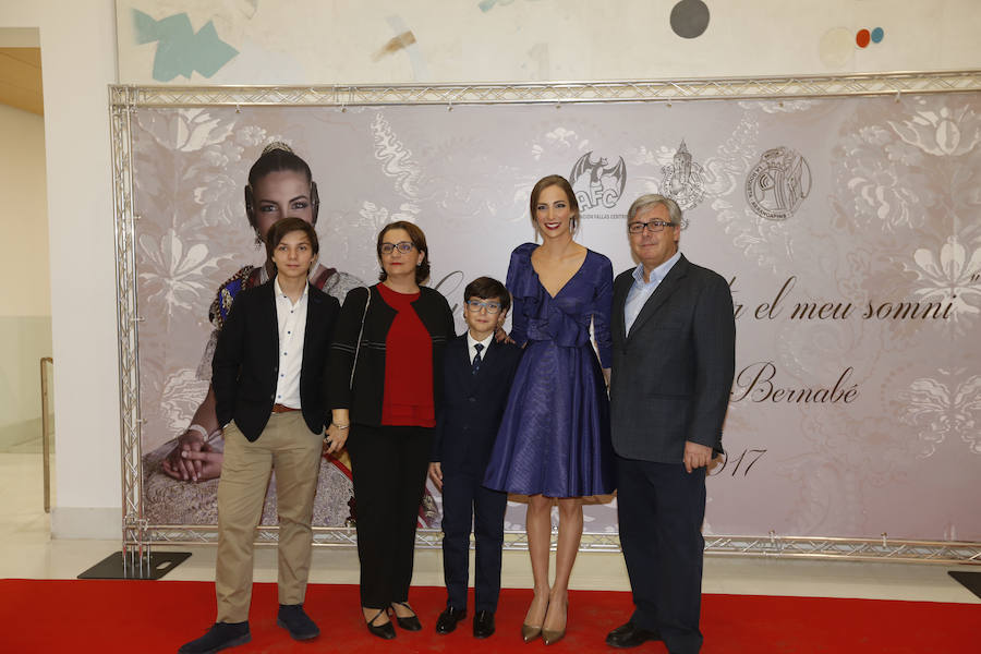 Fotos del acto de homenaje a Raquel Alario, fallera mayor de Valencia 2017