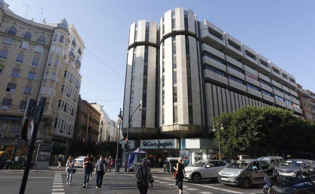 Edificio de la calle Colón de Valencia que albergará la futura megatienda de Sfera.