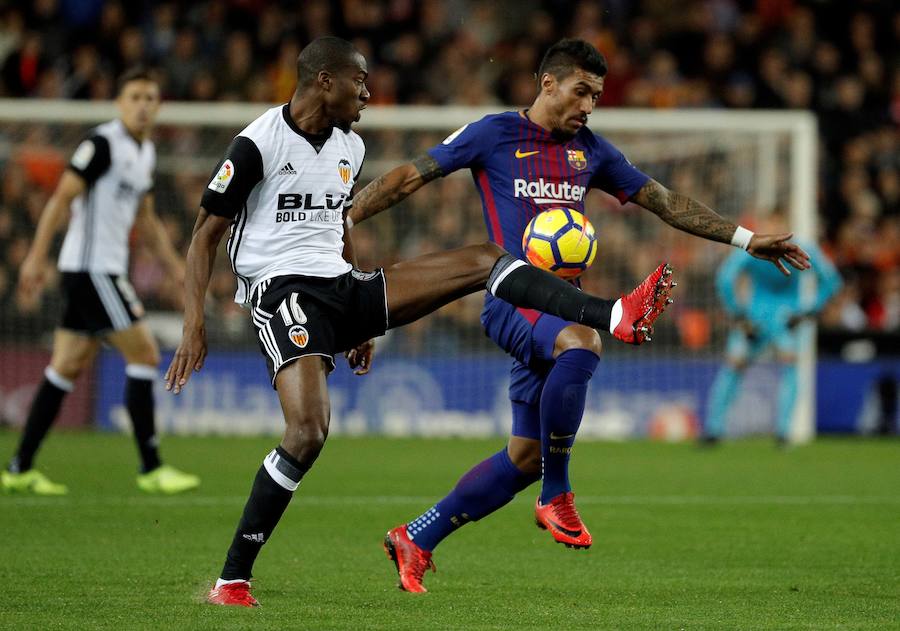 Estas son las mejores imágenes que deja el choque de la jornada 13 en Mestalla