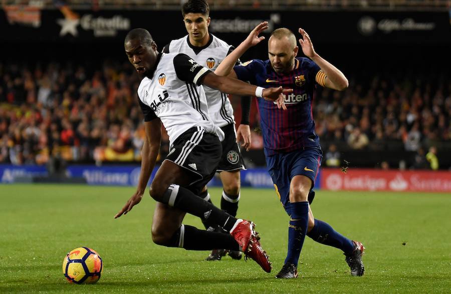 Estas son las mejores imágenes que deja el choque de la jornada 13 en Mestalla