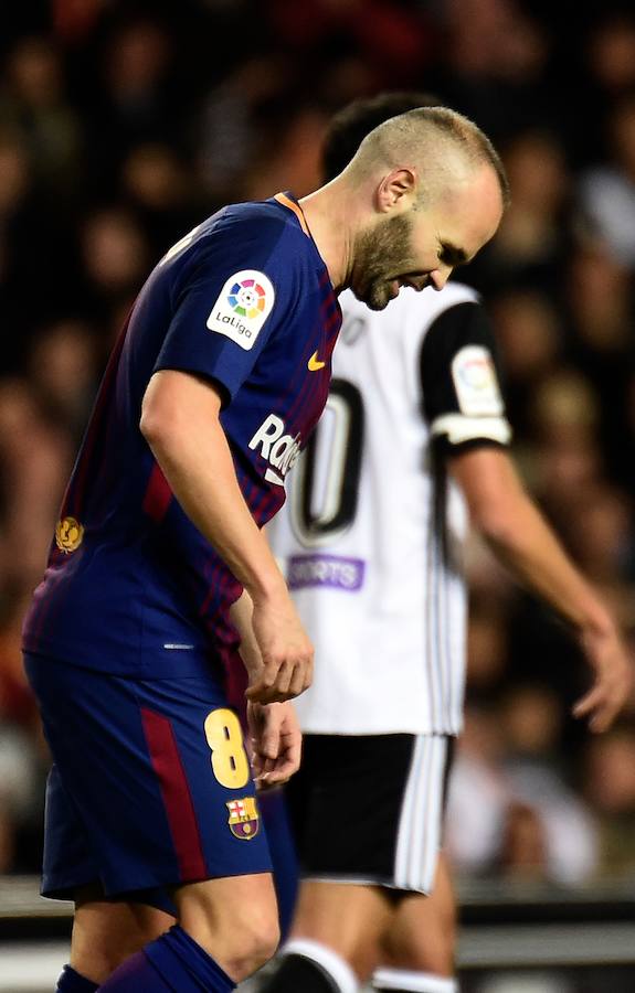 Estas son las mejores imágenes que deja el choque de la jornada 13 en Mestalla