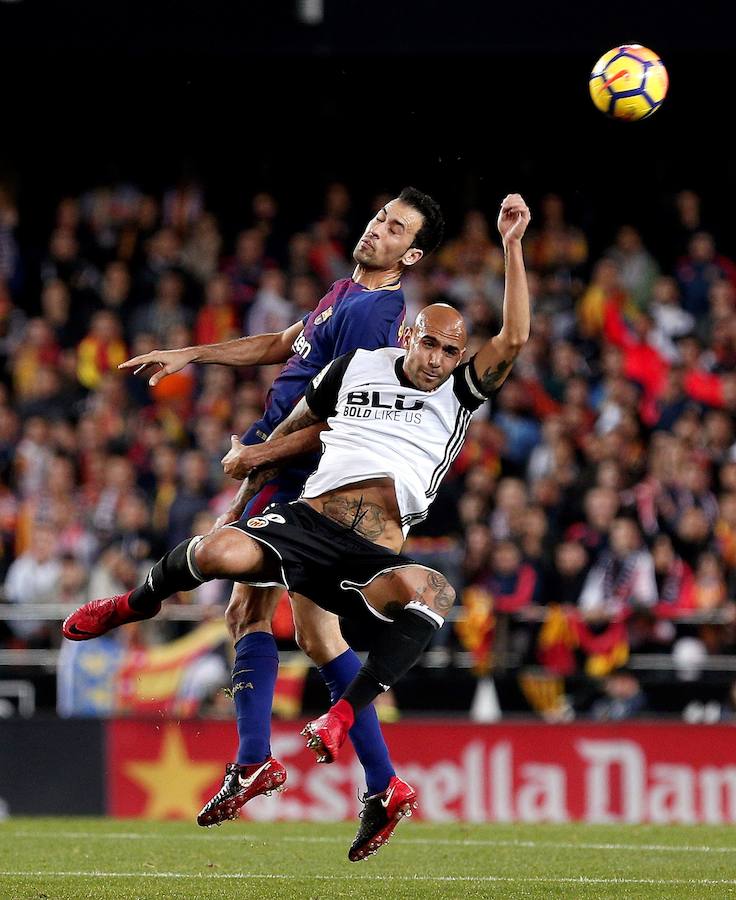 Estas son las mejores imágenes que deja el choque de la jornada 13 en Mestalla