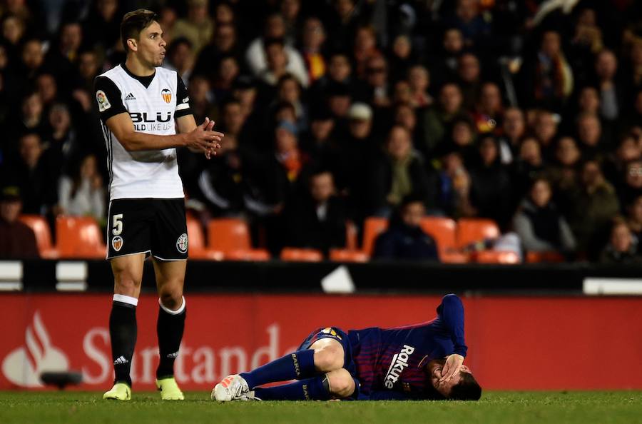 Estas son las mejores imágenes que deja el choque de la jornada 13 en Mestalla