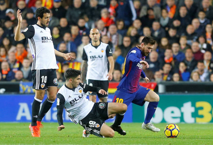 Estas son las mejores imágenes que deja el choque de la jornada 13 en Mestalla