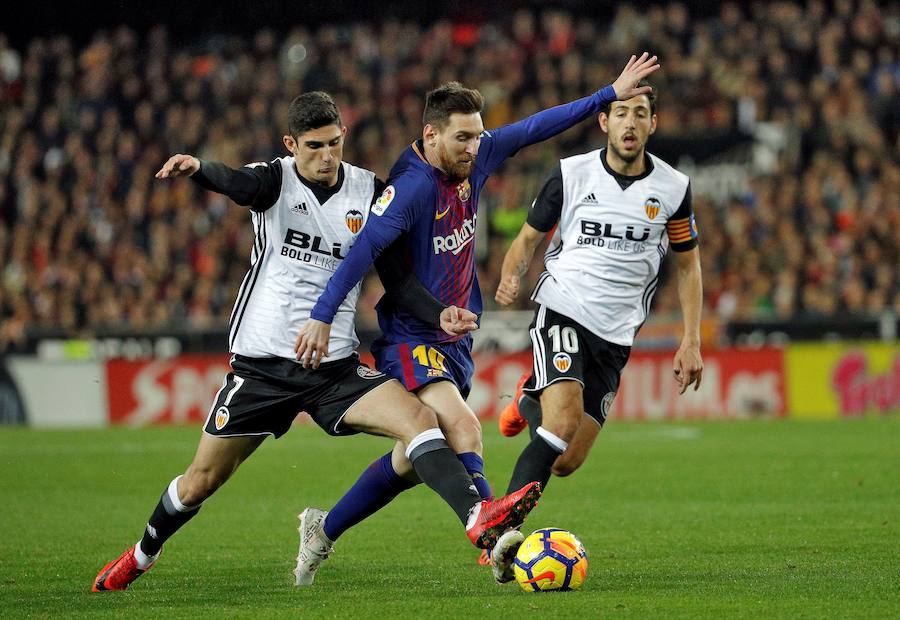 Estas son las mejores imágenes que deja el choque de la jornada 13 en Mestalla