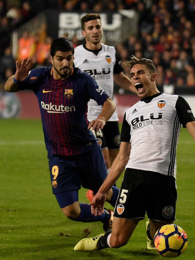 Estas son las mejores imágenes que deja el choque de la jornada 13 en Mestalla