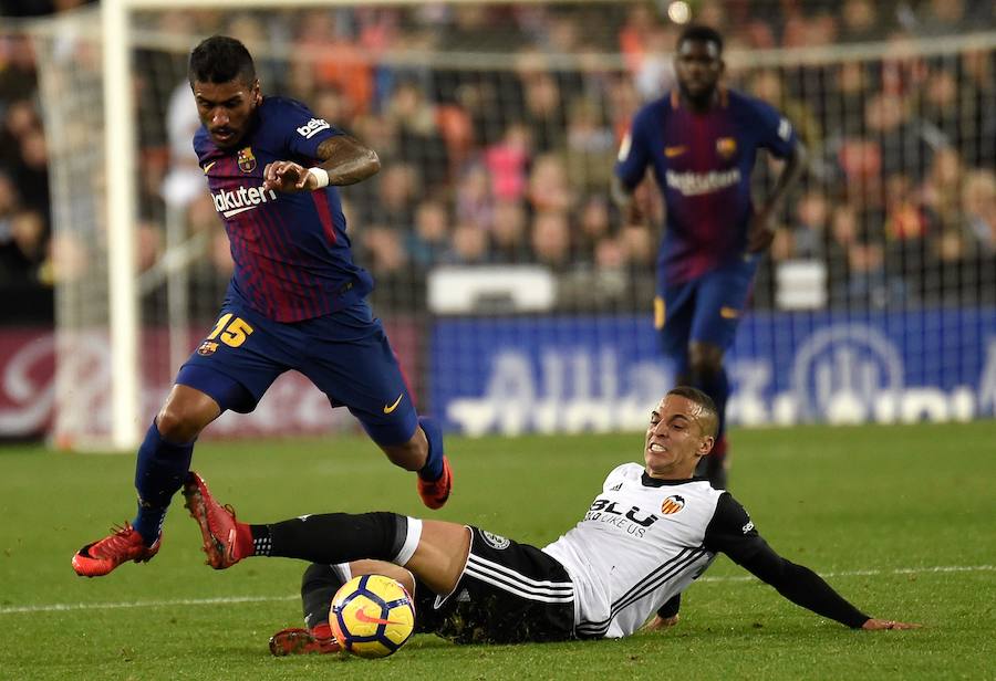 Estas son las mejores imágenes que deja el choque de la jornada 13 en Mestalla