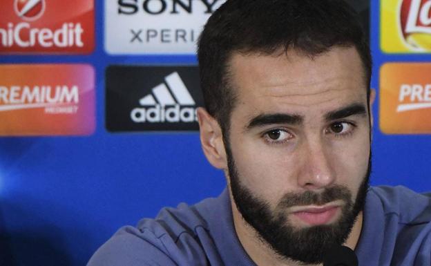 Dani Carvajal, jugador del Real Madrid. 