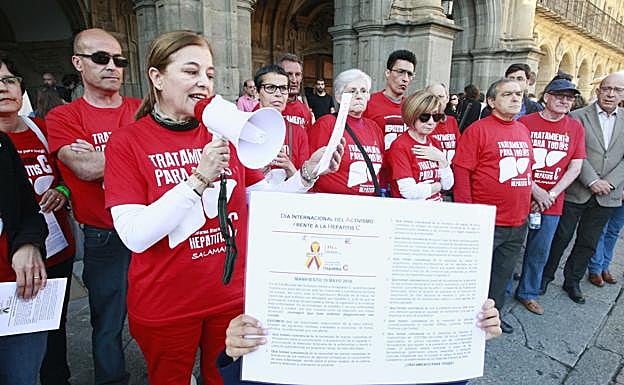 Concentración de enfermos de hepatitis C en Salamanca.