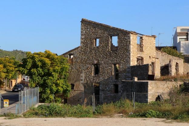 Imagen del estado actual del Molí de Giner, que el Consistorio ha elegido para ubicar la nueva biblioteca municipal. 