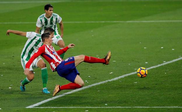 Fernando Torres, durante el partido contra el Betis. 