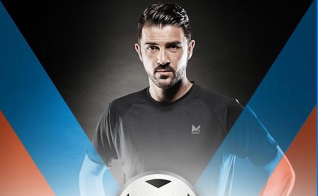 Portada del videojuego de David Villa.