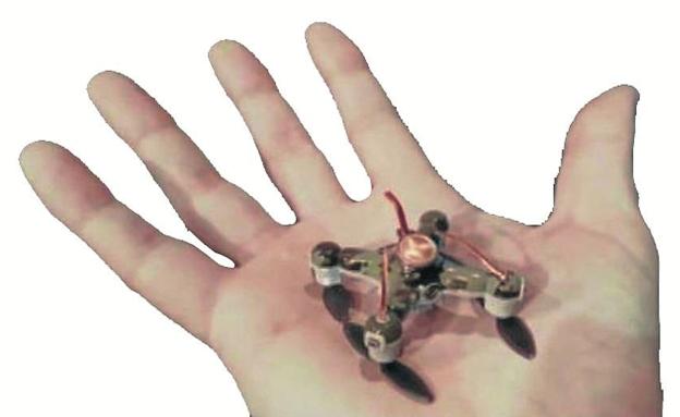 Un dron que cabe en una mano puede ser letal.