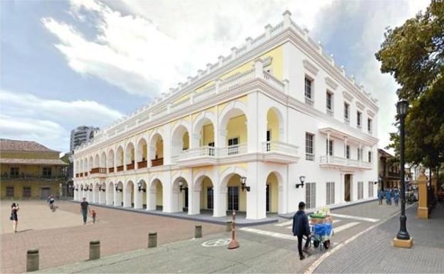 Proyecto del centro que gestionará el legado de García Márquez en Cartagena de Indias (Colombia). 