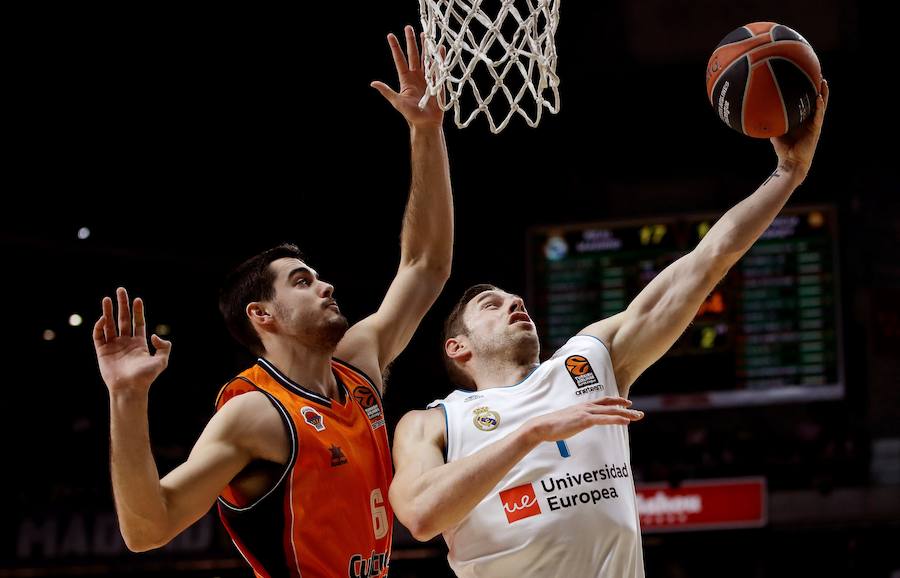 Estas son las mejores imágenes que deja el choque de Euroliga en el WiZink Center