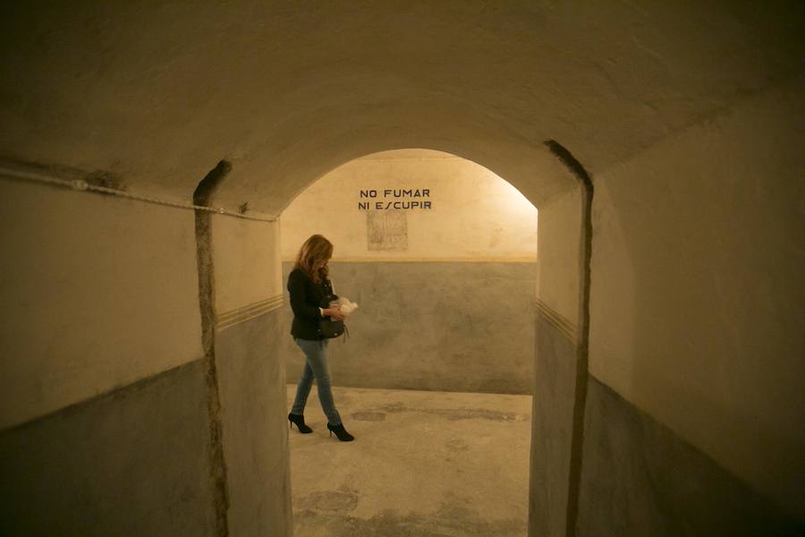 Fotos del refugio de la Guerra Civil de Bombas Gens