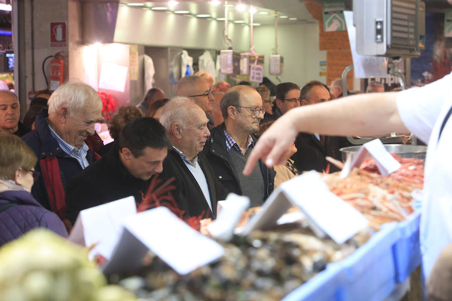 Fotos de los mercados de Valencia en Navidad