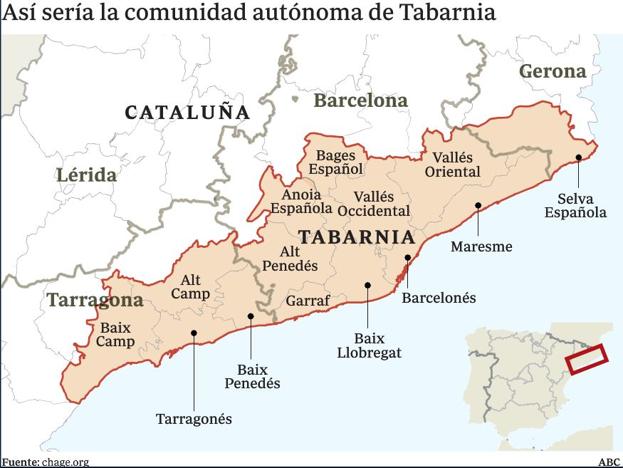 Esto es 'Tabarnia': el movimiento que apuesta por una nueva comunidad autónoma en España