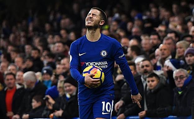 Eden Hazard, jugador del Chelsea. 