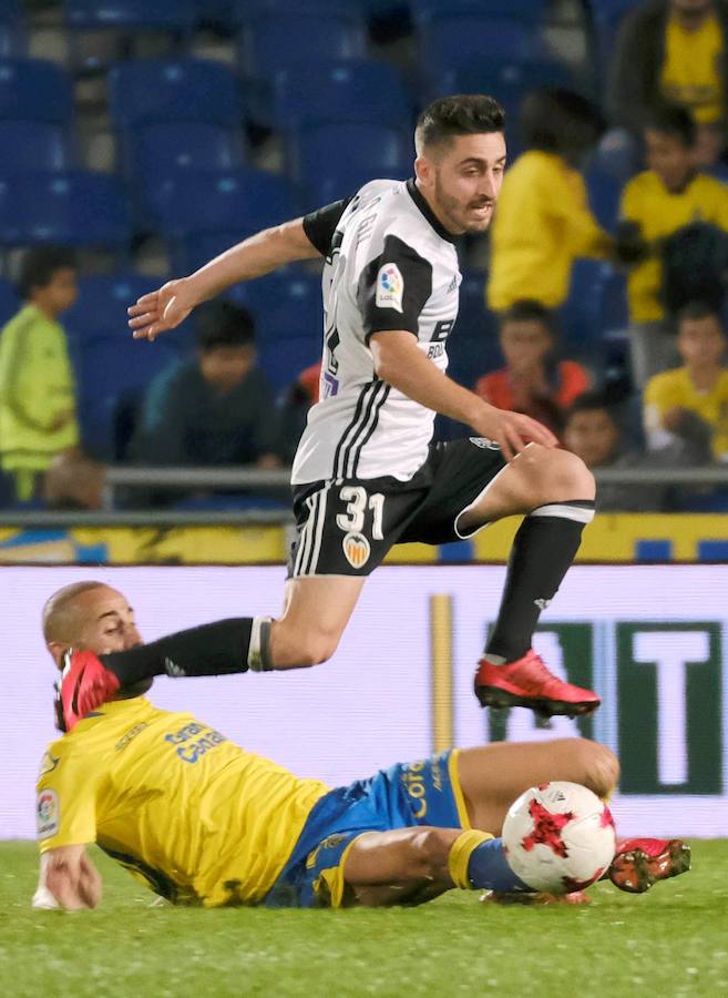 Estas son las imágenes que deja el partido de ida de octavos de Copa del Rey en el Estadio Gran Canaria