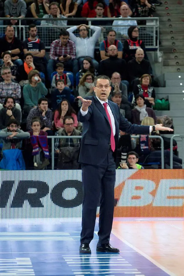 Estas son las imágenes que deja el choque de Liga en el Fernando Buesa Arena