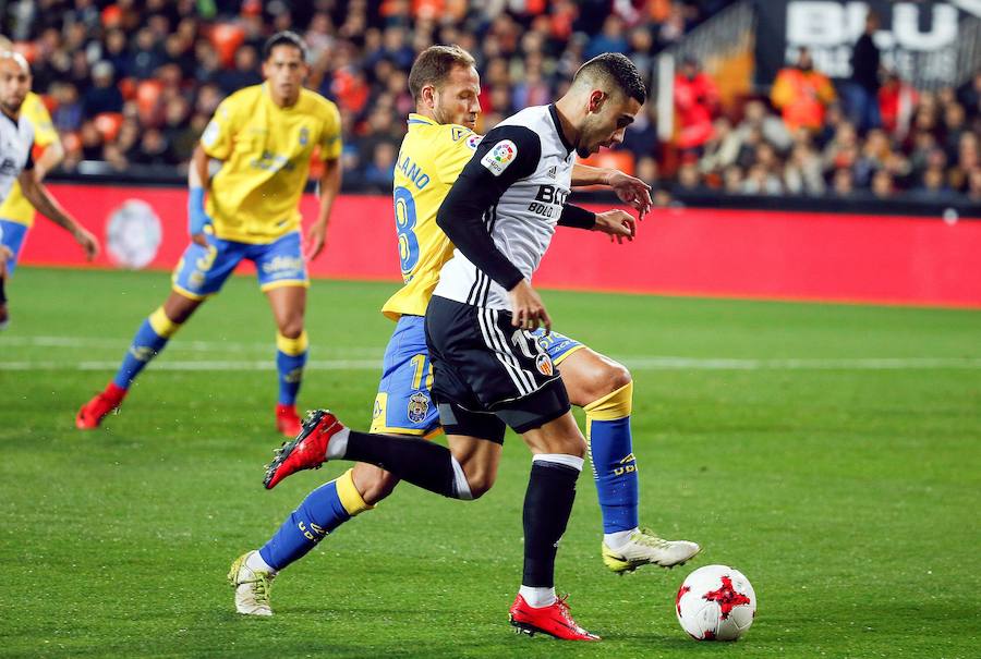 Estas son las imágenes que deja el partido de vuelta de octavos de Copa del Rey en Mestalla