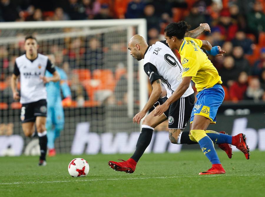 Estas son las imágenes que deja el partido de vuelta de octavos de Copa del Rey en Mestalla