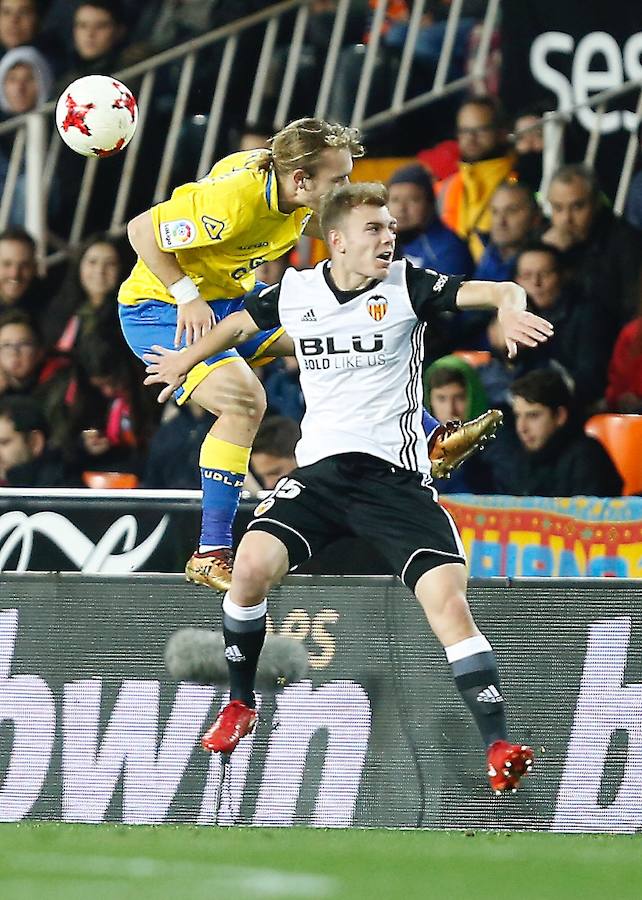 Estas son las imágenes que deja el partido de vuelta de octavos de Copa del Rey en Mestalla