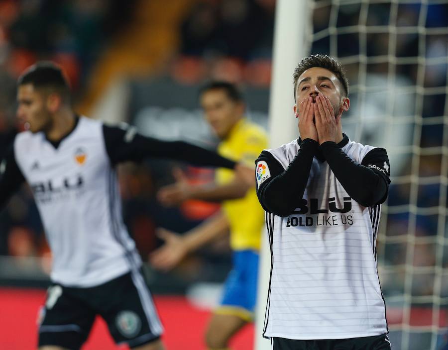 Estas son las imágenes que deja el partido de vuelta de octavos de Copa del Rey en Mestalla