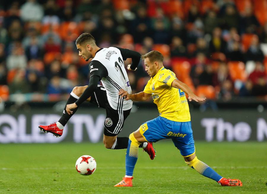 Estas son las imágenes que deja el partido de vuelta de octavos de Copa del Rey en Mestalla