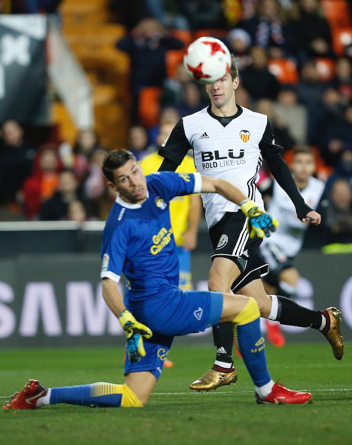 Estas son las imágenes que deja el partido de vuelta de octavos de Copa del Rey en Mestalla