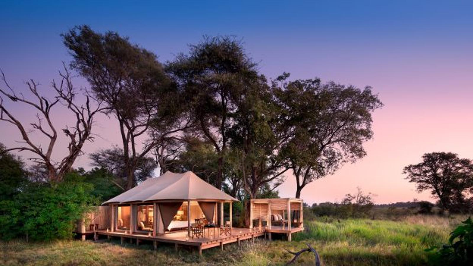 Hotel andBeyond Nxabega Okavango Tented Camp (Okavango Delta, Botswana)