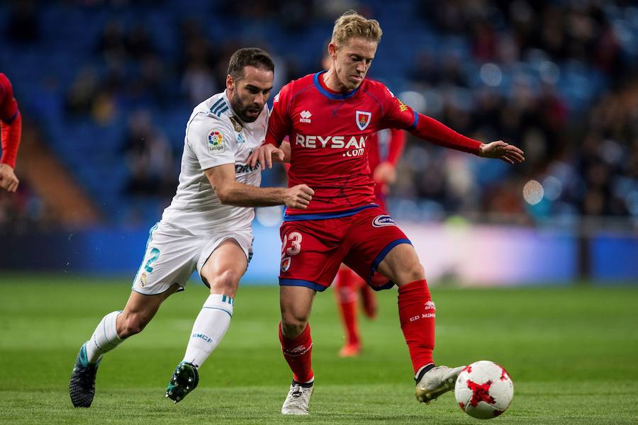 El ‘plan B’ de Zidane vuelve a tropezar en un duelo copero en el que el Real Madrid fue incapaz de paliar sus males ante un Numancia peleón (2-2).