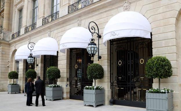 El Hotel Ritz de París.